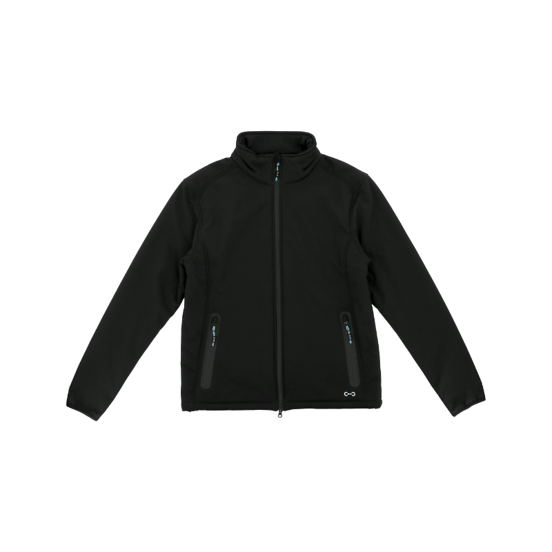 Riding World - Veste manches longues softshell homme Ruben noir