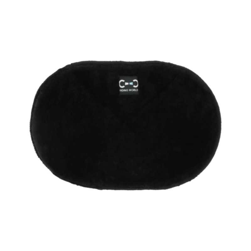 Riding World - Soft Black Wither Pad