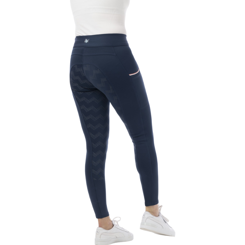 Riding World - Legging d'équitation femme agadir marine | - Ohlala