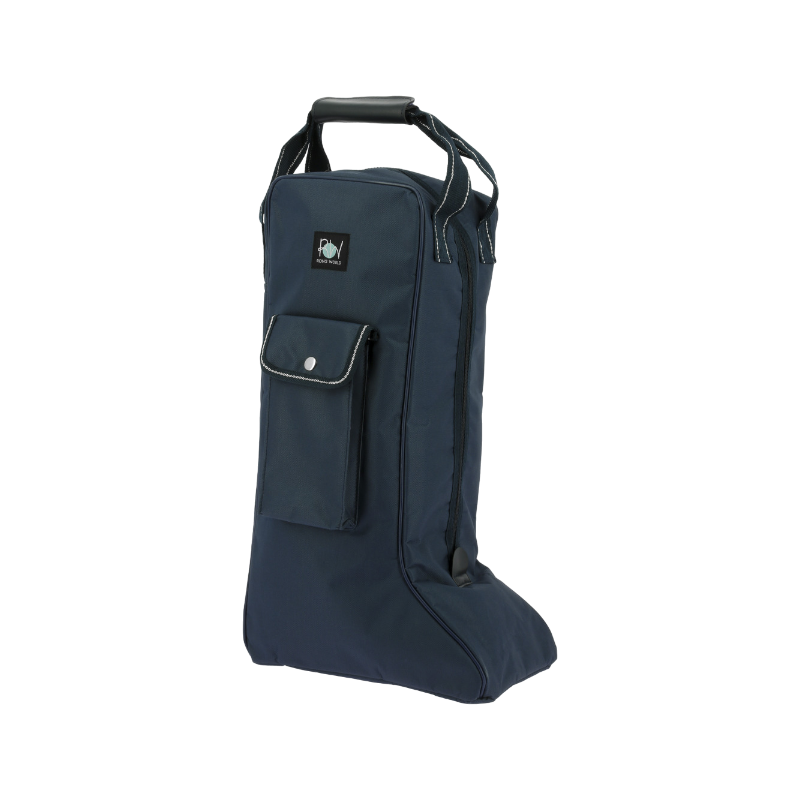 Riding World - Sac à bottes marine | - Ohlala