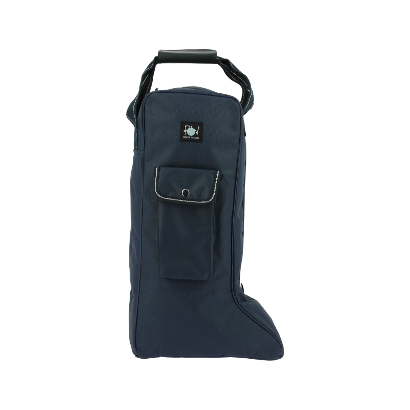 Riding World - Sac à bottes marine | - Ohlala