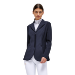 RG Italy - Women's show jacket Jersey Mesh Zip navy | - Ohlala