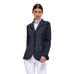 RG Italy - Giacca da concorso donna Jersey Mesh Zip blu navy | - Ohlala