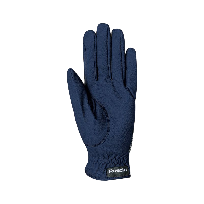 Roeckl - Grip navy riding gloves