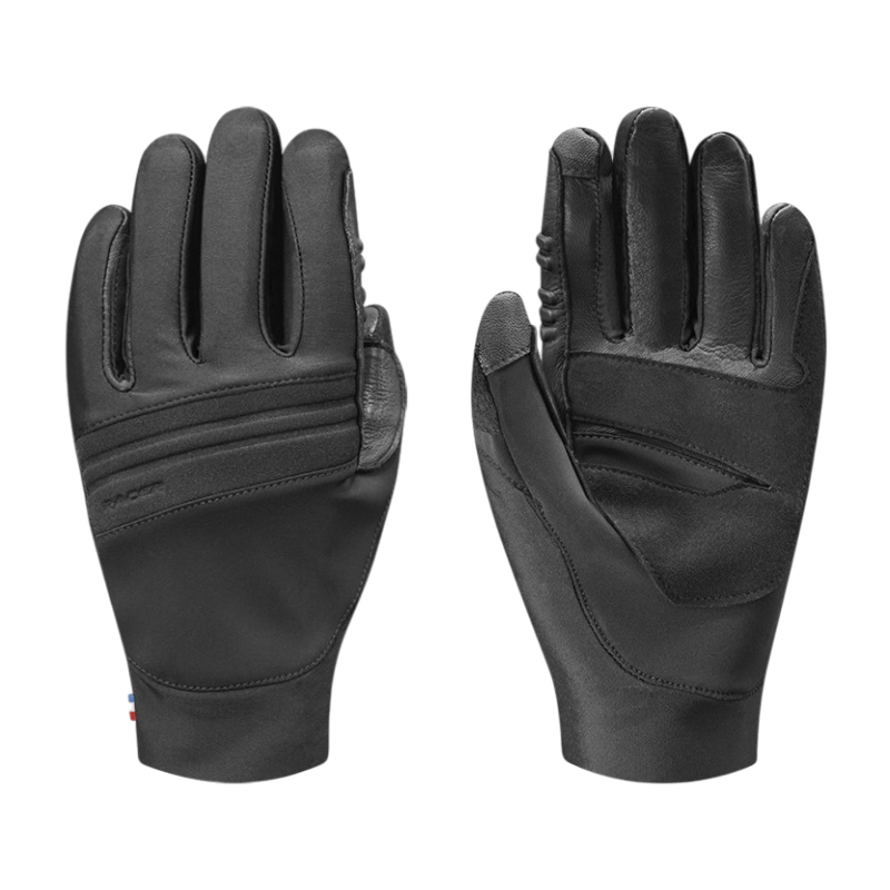 Racer - Gants d'équitation hiver Obstination noir