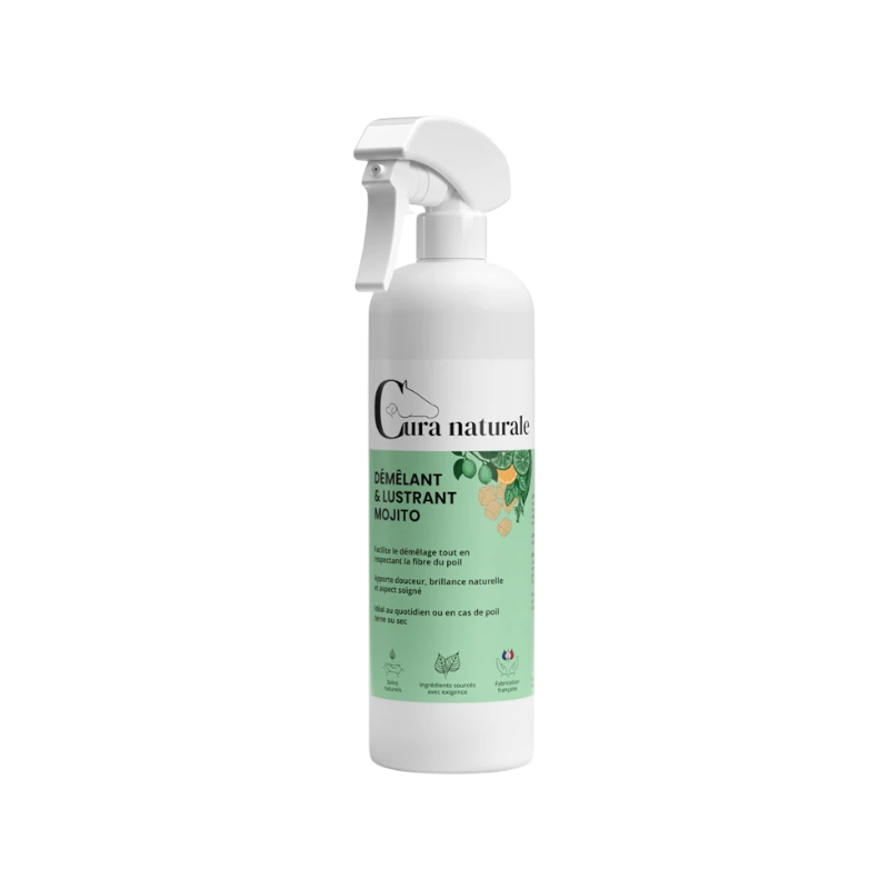 Cura Naturale - Edizione limitata - Districante e lucidante per cavalli Mojito
