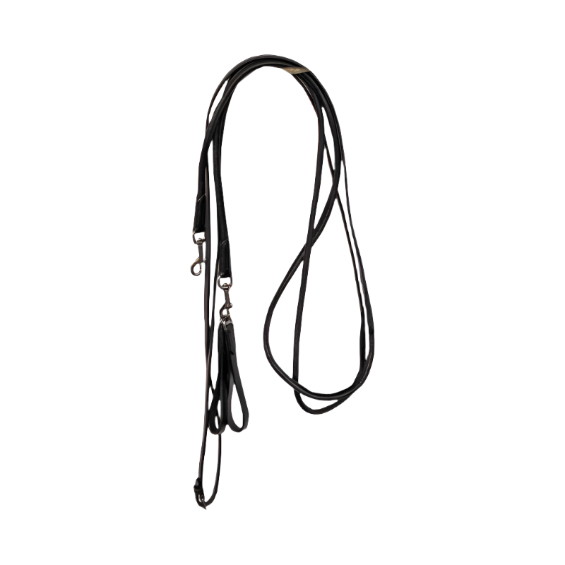 Pénélope Store - German reins in black round leather