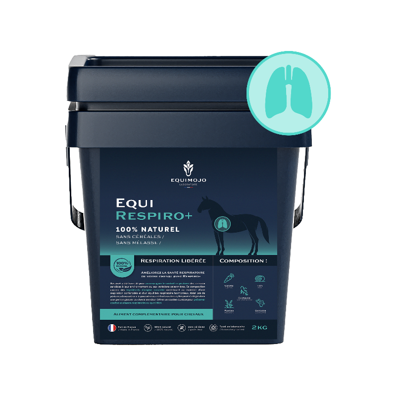 Equimojo - 呼吸サポートサプリメント Equi-Respiro+