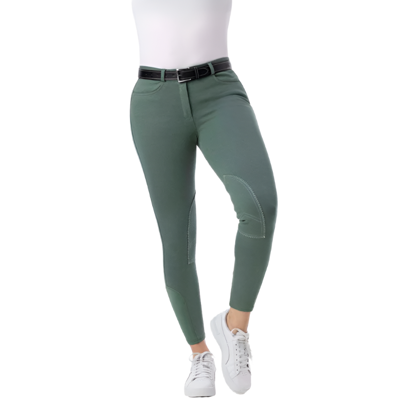 Riding World - Alexandria green women's riding pants