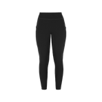 Riding World - Women's Fleece Riding Leggings Volga Black | - Ohlala