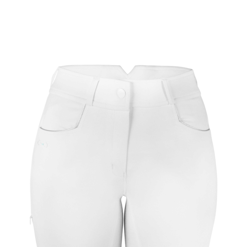 Riding World - Pantalon d'équitation femme River blanc