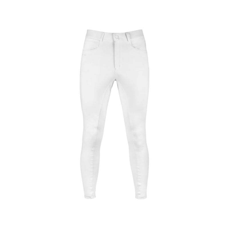 Riding World - Pantalon d'équitation homme River blanc