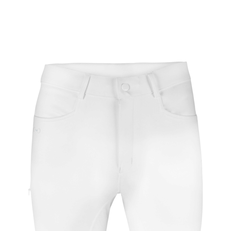 Riding World - Pantalon d'équitation homme River blanc