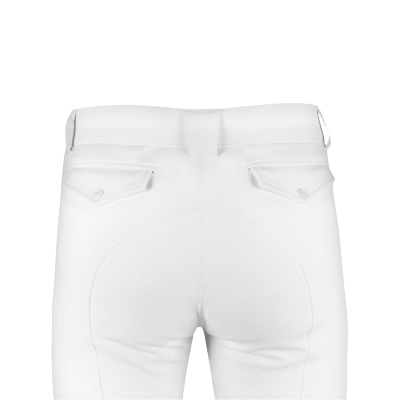 Riding World - Pantalon d'équitation homme River blanc