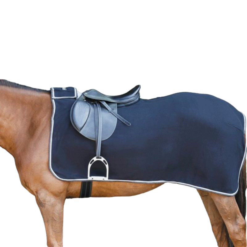 Riding World - Black fleece kidney rug 220g