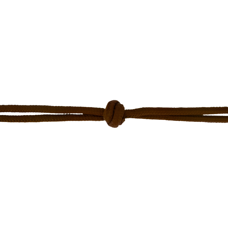 Riding World - Ethological halter fine brown rope
