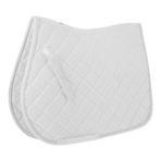 Riding World - Tapis de selle Velours blanc | - Ohlala