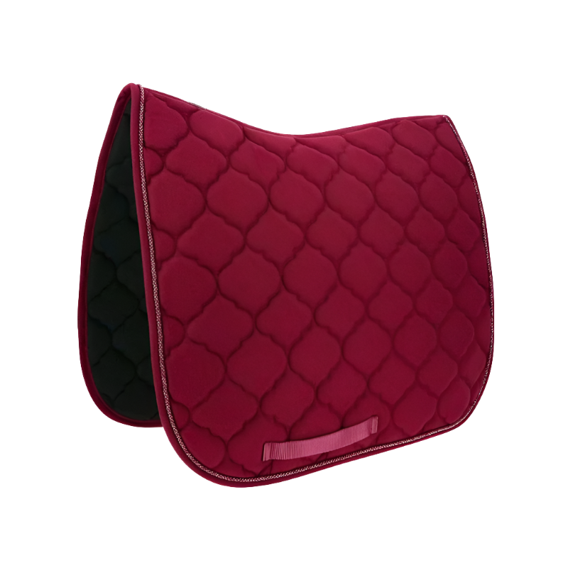 Riding World - Tapis de dressage Rope bordeaux