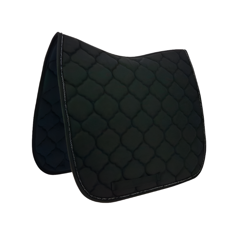 Riding World - Rope dressage saddle pad black