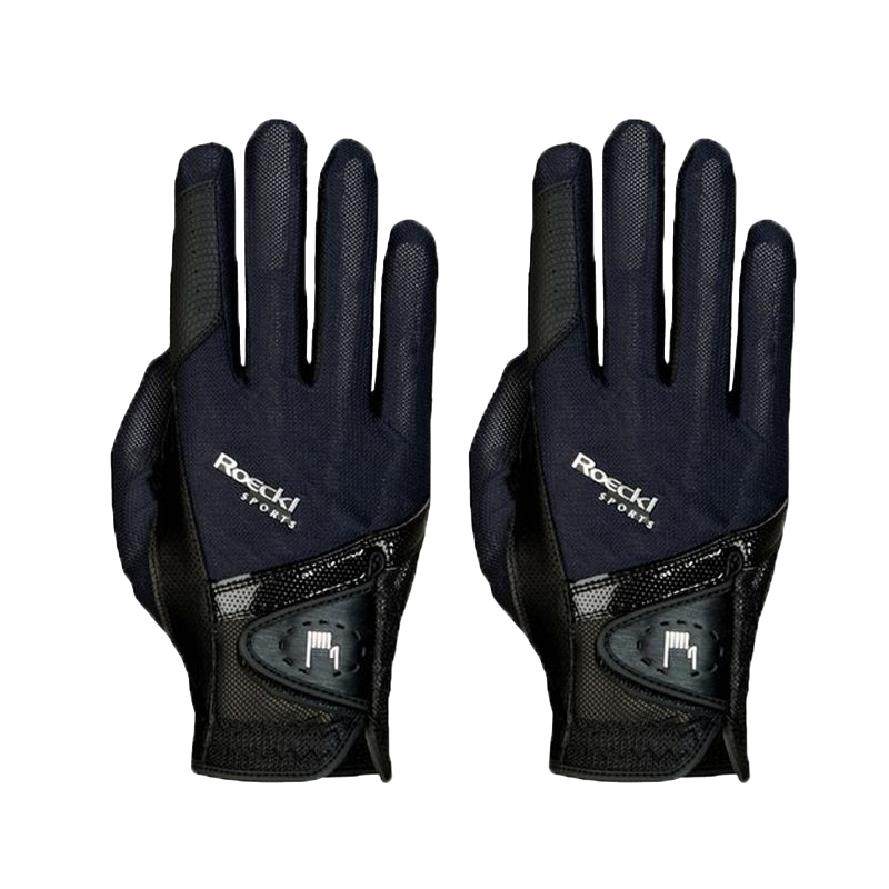 Roeckl - Madrid Black Riding Gloves