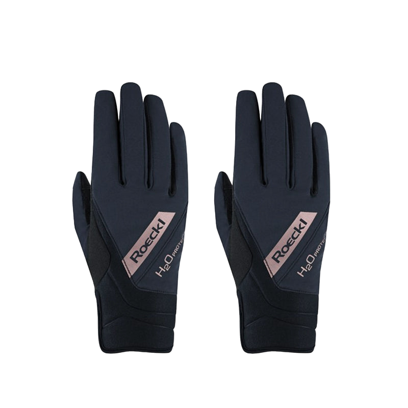 Roeckl - Waregem winter riding gloves black/copper
