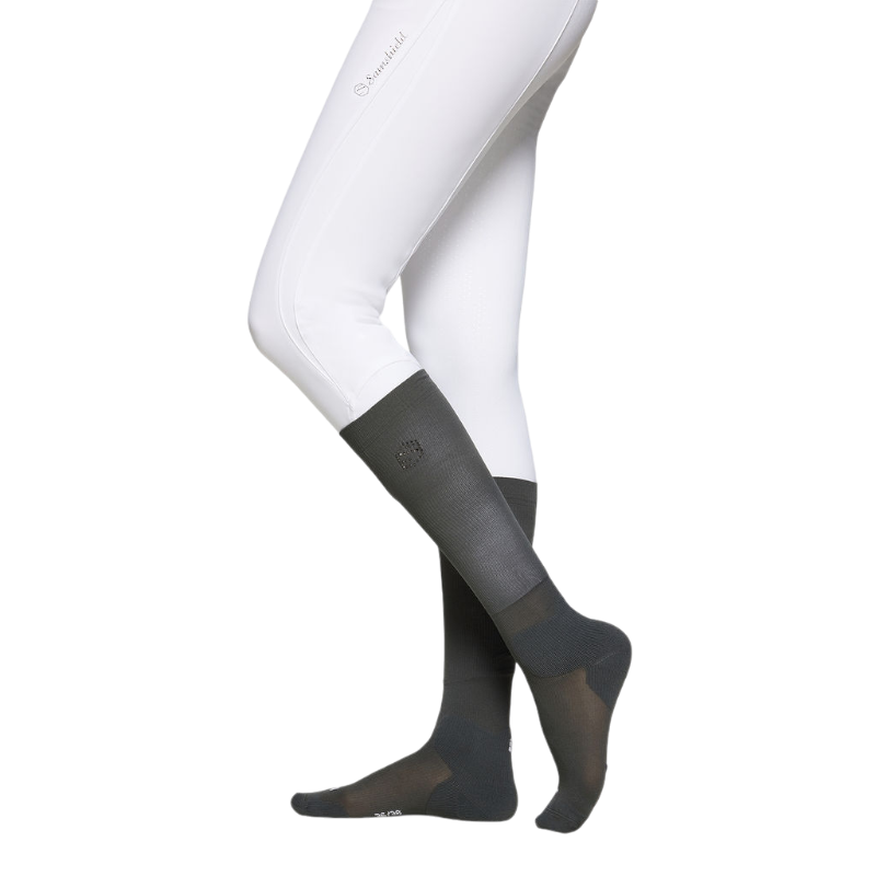 Samshield - Chaussettes d'équitation Balzane Soft asphalt