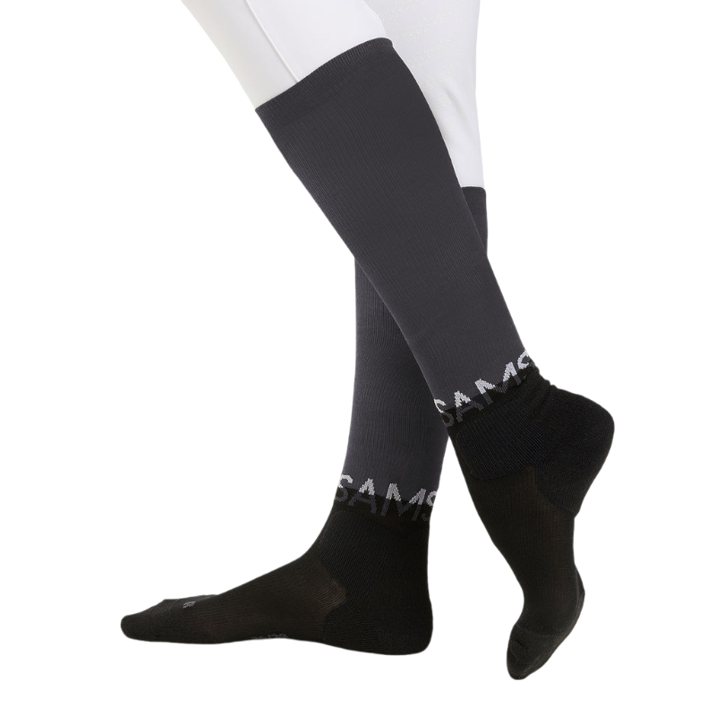 Samshield - Balzane Sport Coolmax equestrian socks asphalt 