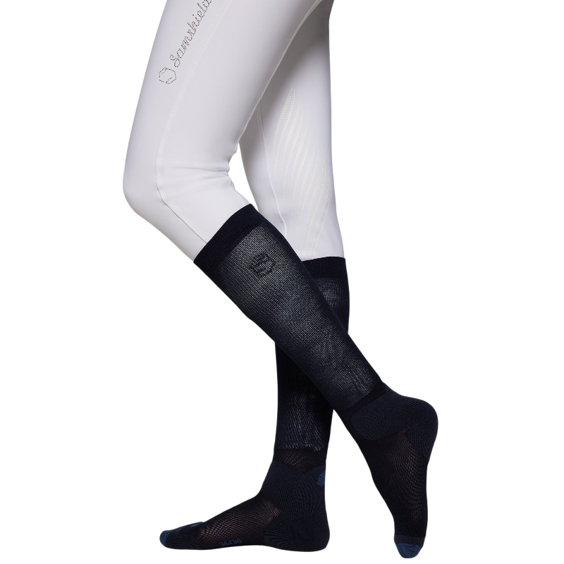 Samshield - Unisex riding socks Balzane Soft Air navy 