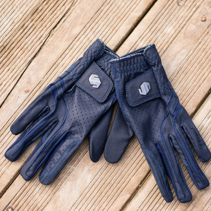 Samshield - Gants V-Skin blazon marine/ noir chrome