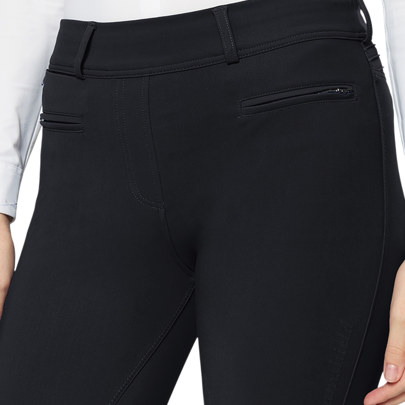 Samshield – damskie bryczesy Chloe Comfort w kolorze czarnym