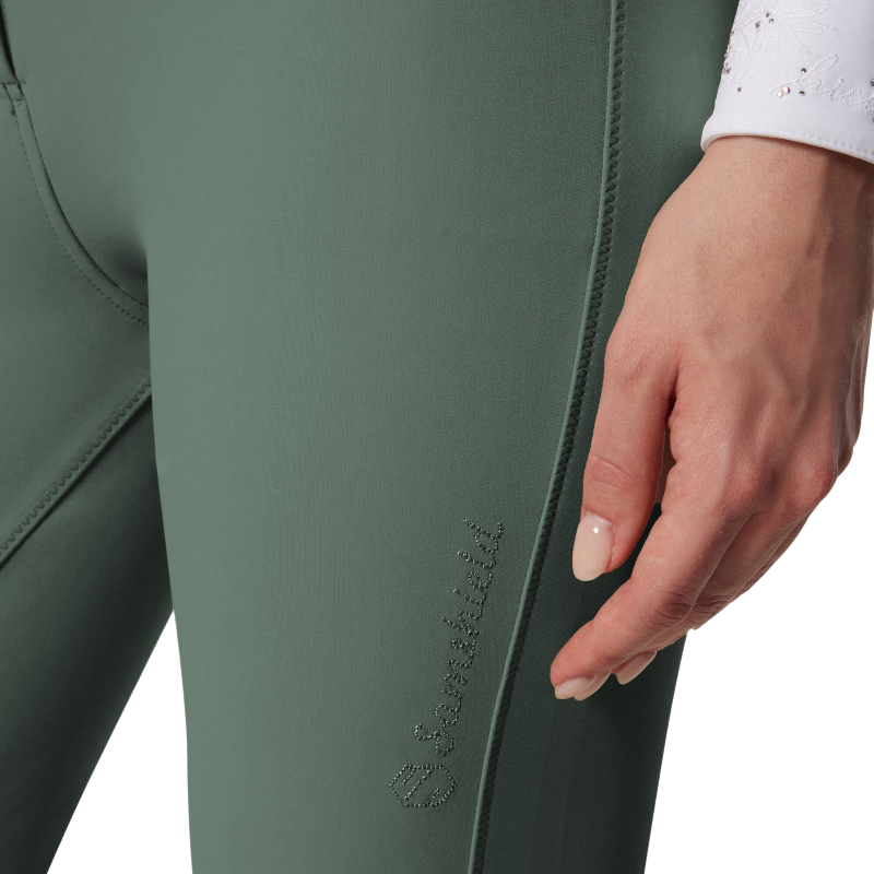 Samshield - Pantalon d'équitation femme Chloe Crystal pistaccio