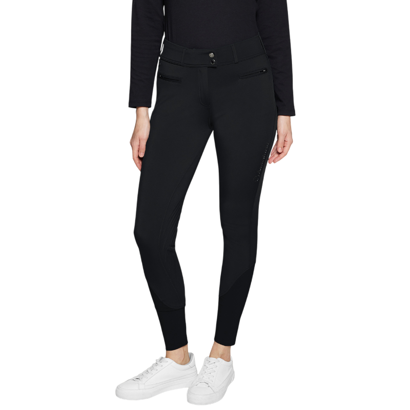 Samshield - Women's Clara Winter black riding breeches | - Ohlala
