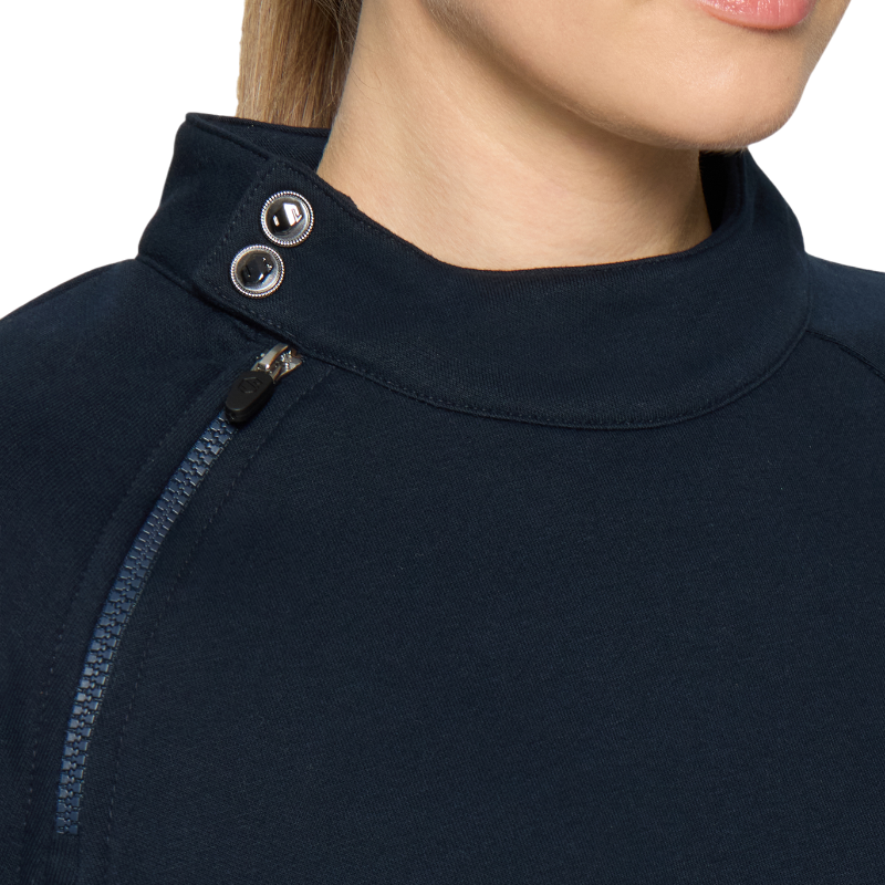 Sudadera de manga larga para mujer Ella azul marino - Samshield