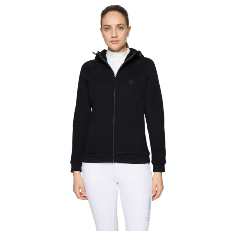 Sudadera de manga larga para mujer Ivy negra - Samshield
