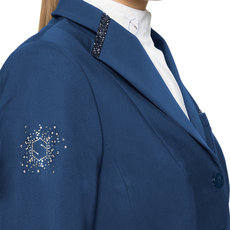 Samshield – damska marynarka konkursowa Victorine Premium w kolorze kosmicznego błękitu