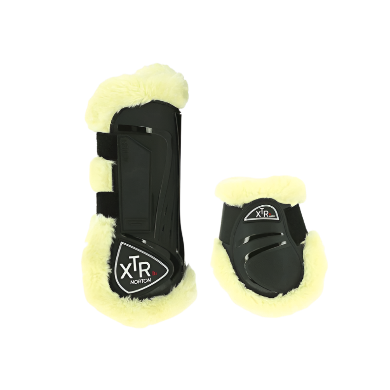 Norton - XTR black sheep gaiters and fetlock guards 