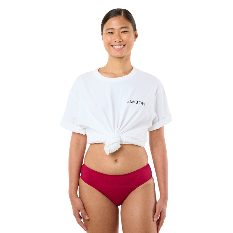 Smoon - Menstrual panties Artemis heavy flow burgundy 