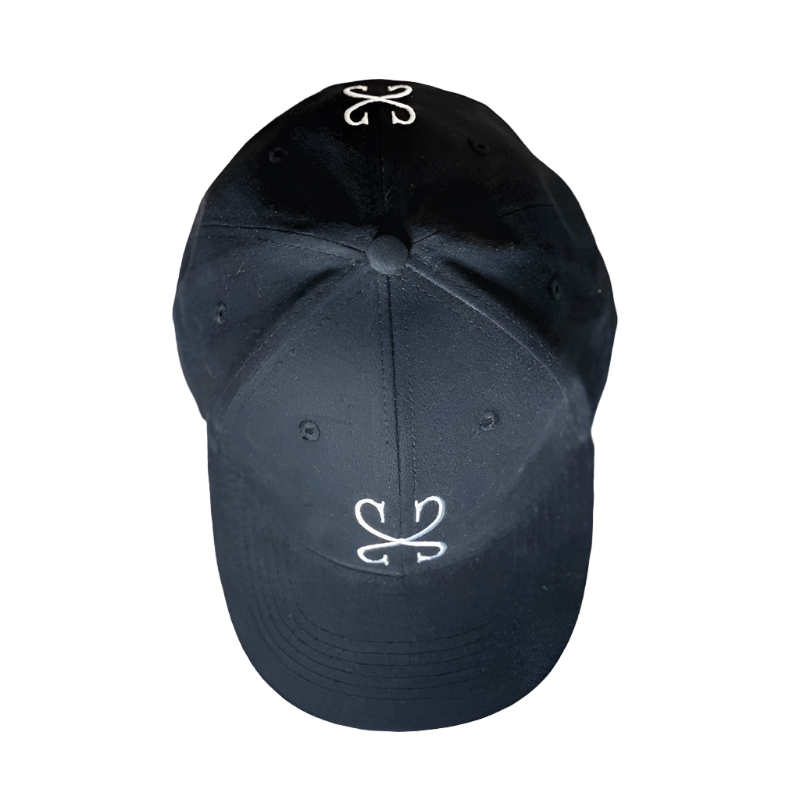 Sabbia Bianca - Casquette Valencia noir/ blanc