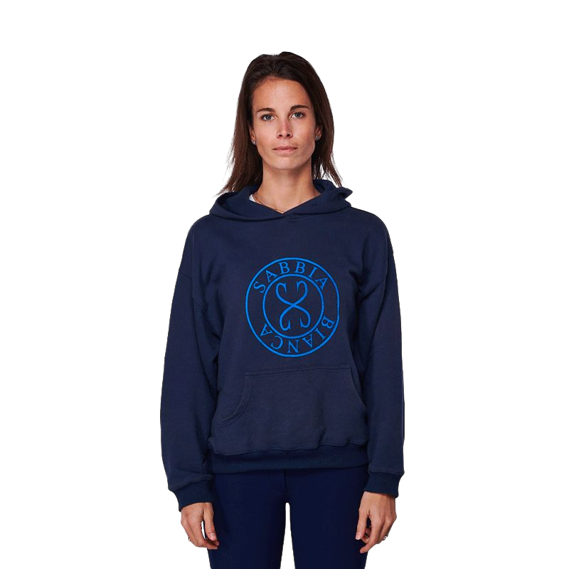 Sabbia Bianca - Nina navy women's hoodie