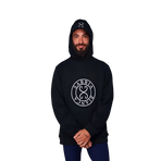 Sabbia Bianca - Herren-Kapuzensweatshirt Nino schwarz | - Ohlala