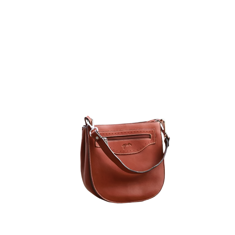 Pénélope Store - Clémentine Cognac handbag