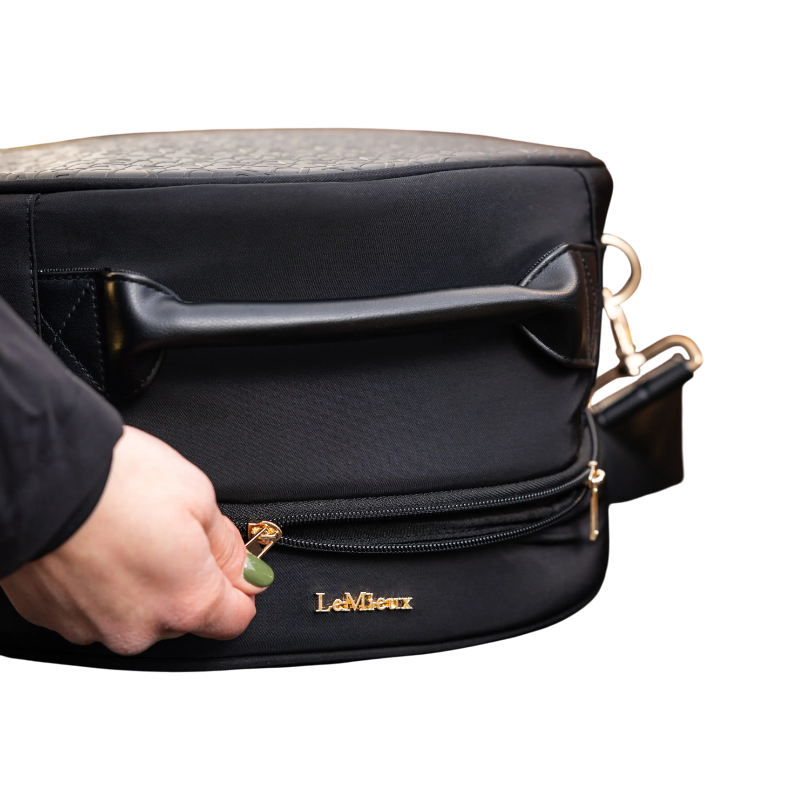 LeMieux - Luxe Helmet Bag Black | - Ohlala