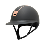Samshield - Reithelm Miss Shield 2.0 Shadowmatt Schwarz und Roségold | - Ohlala