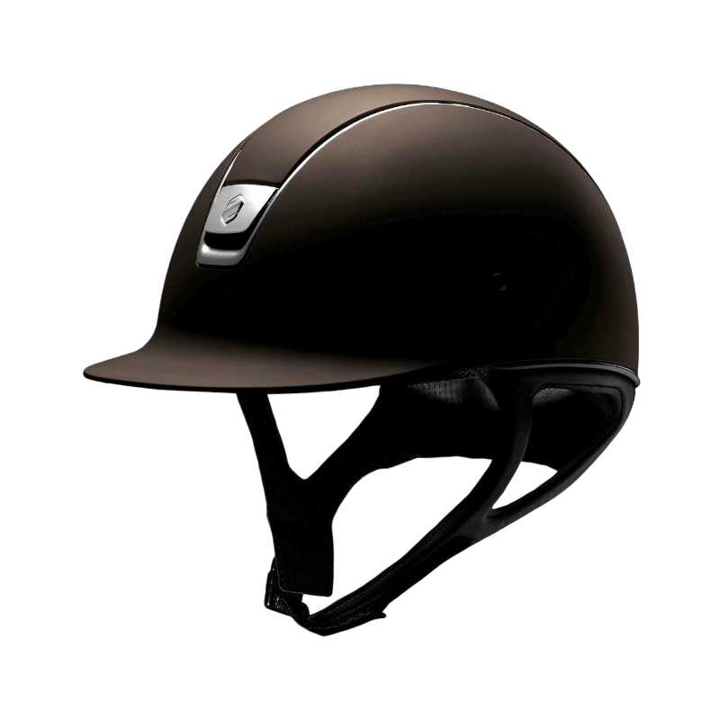 Samshield - Casque d'équitation Shadowmatt marron titanium