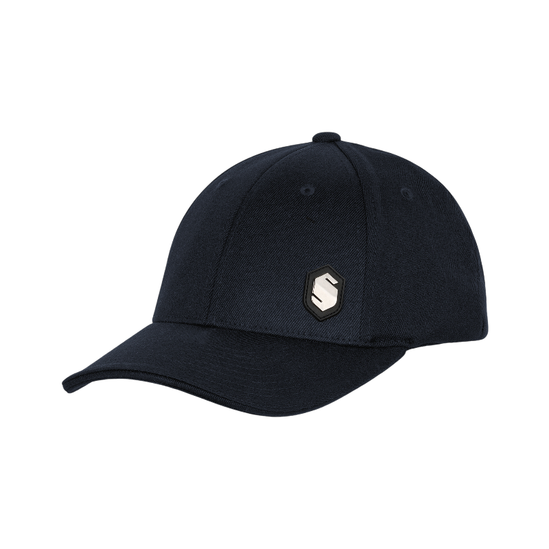Samshield - Casquette unisexe Sacha marine black chrome