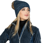 Flags & Cup - Bonnet Ida blu navy | - Ohlala
