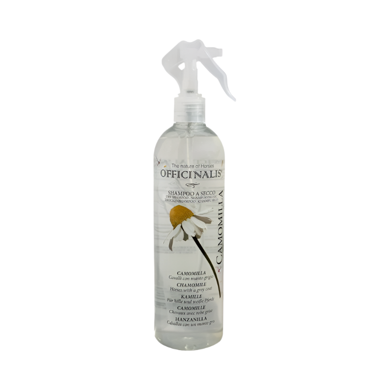 Officinalis - Shampoing sec chevaux blancs et gris camomille