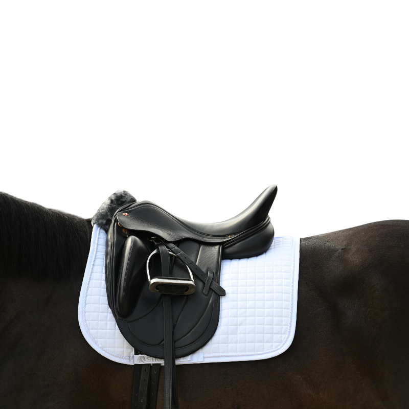 Bucas - Show-Line Dressage Saddle Pad White/White