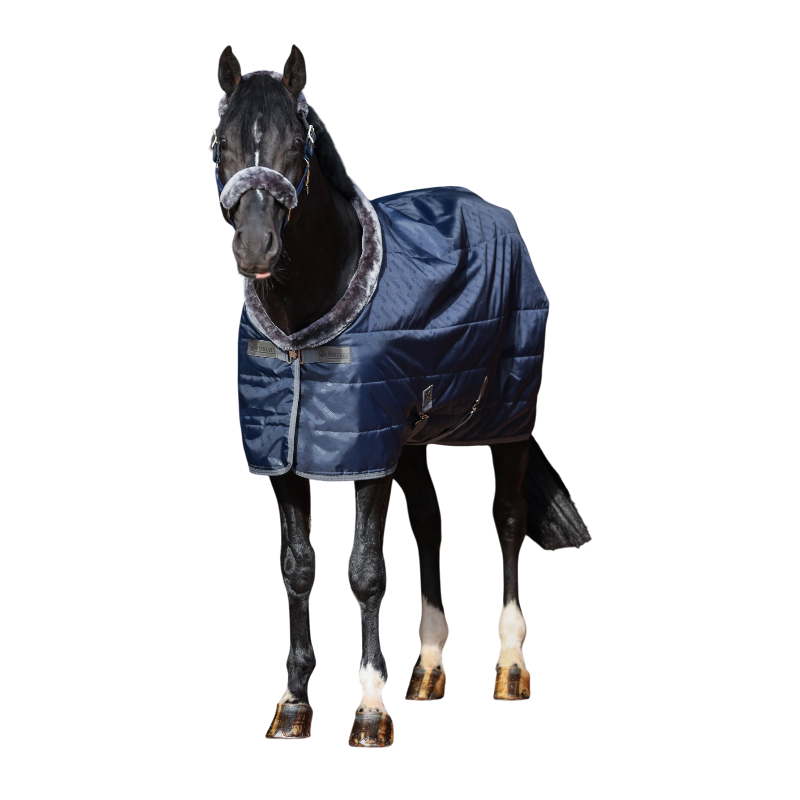 Bucas - Show-Line SF 150 Stable Rug Navy/ Grey 150g