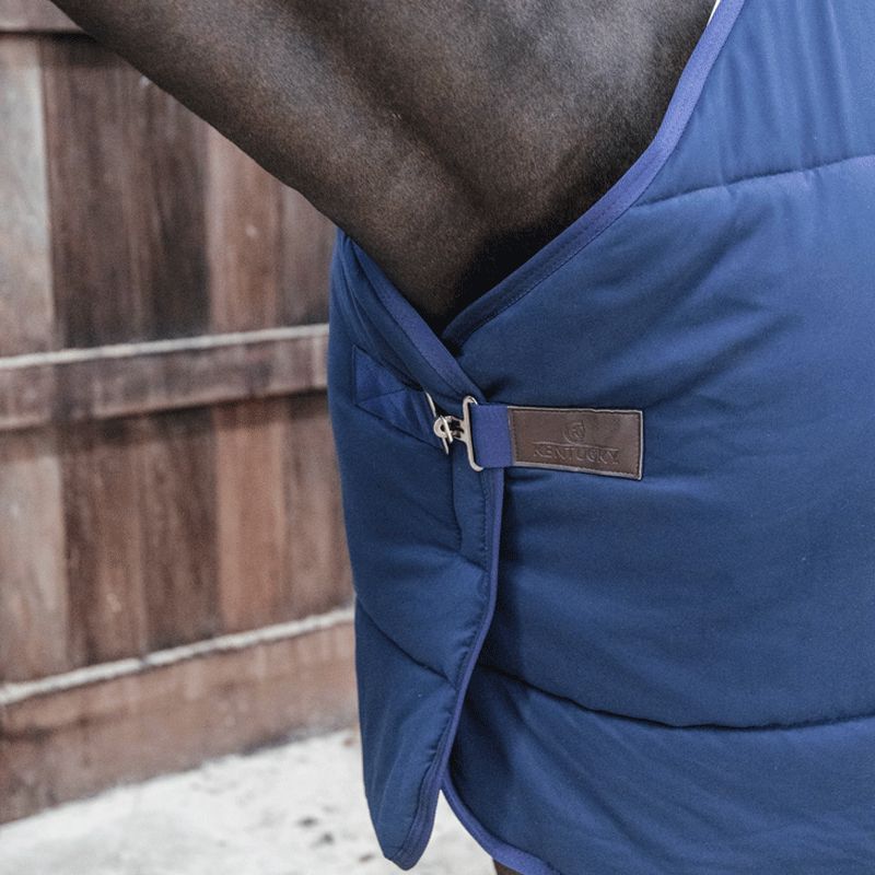 Kentucky Horsewear - Sous-couverture Classic marine | - Ohlala